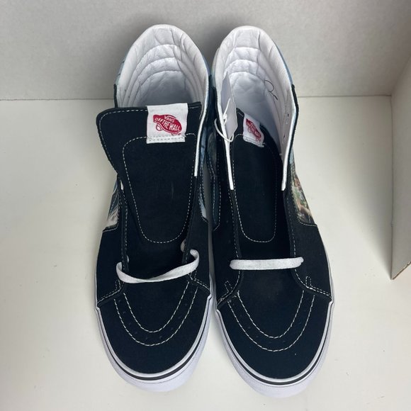 Vans Men's MOCA Frances Stark Sk8-Hi Sneaker In Black Size 12 - Picture 9 of 13